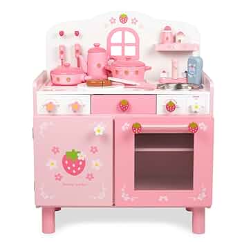 Amazon | マザーガーデン おままごと キッチン 木製 デラックス